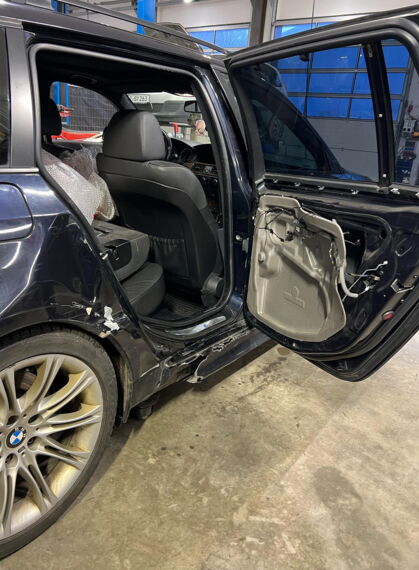 Seitenschadens 5er BMW